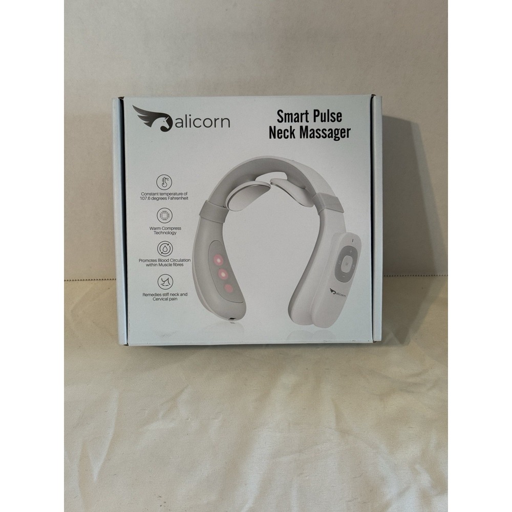 Alicorn Smart Pulse Neck Massager ST-304‎ Heated Wireless Rechargeable